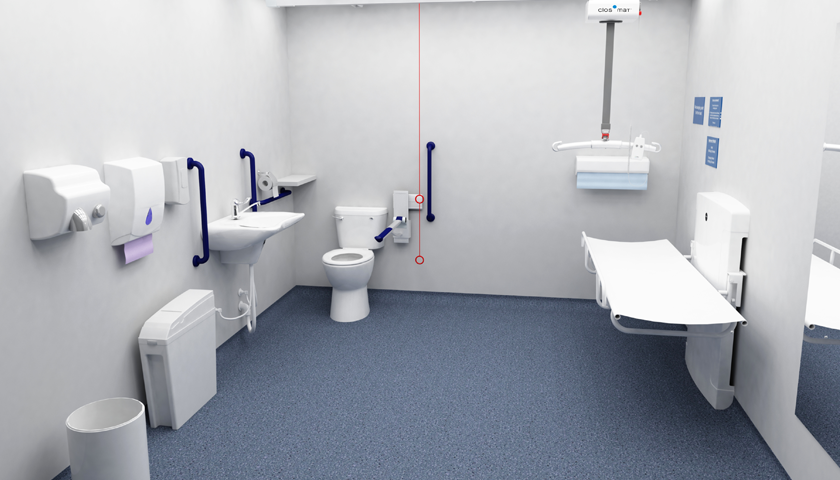 Wheelchair Toilet Genuine RADAR Disabled Toilet Key With Keyring