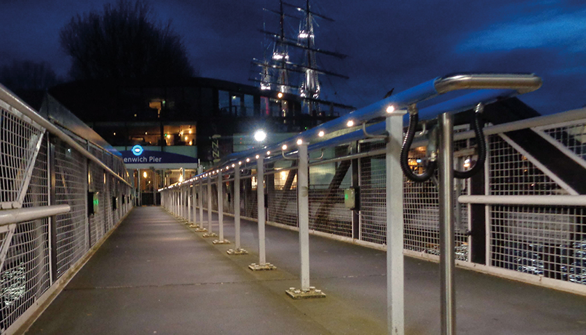 led handrail system